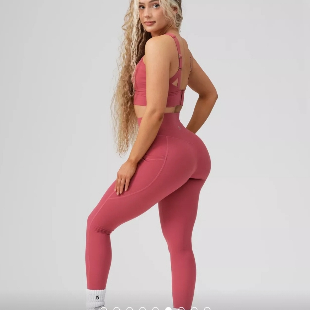 Buffbunny Rosa Pocket Legging - Terracotta, Size XL, NWOT